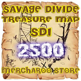 2,500 Treasure Maps SD1
