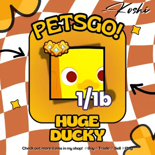 PETS GO - x5 HUGE DUCKY