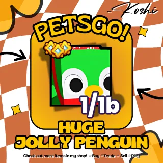 PETS GO - HUGE JOLLY PENGUIN