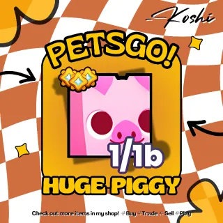 PETS GO - HUGE PIGGY