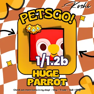 PETS GO - x5 HUGE PARROT