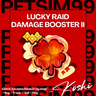 X560 LUCKY RAID DAMAGE BOOSTER II