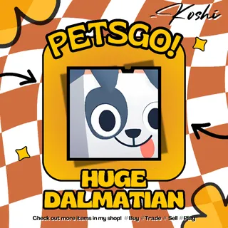 PETS GO - x5 HUGE DALMATIAN