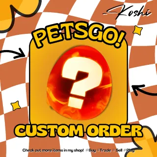 PETS GO - CUSTOM ORDER