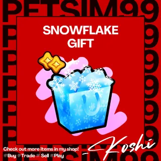 x1000 SNOWFLAKE GIFT