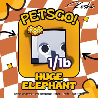 PETS GO - HUGE ELEPHANT