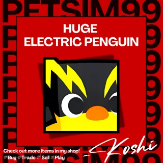 HUGE ELECTRIC PENGUIN