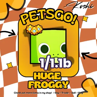 PETS GO - x5 HUGE FROGGY