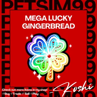 x20 MEGA LUCKY GINGERBREAD