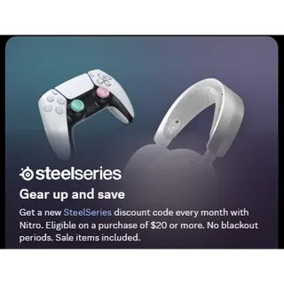 20% off steelseries