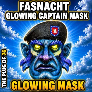 Fasnacht Glowing Captain Mask
