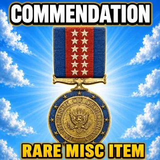 Commendation - Rare Misc Item