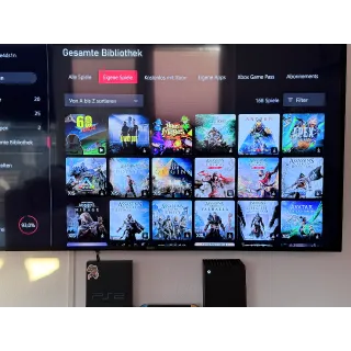 140 Games on my Xbox Account