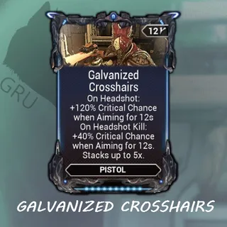 Galvanized Crosshairs