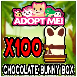 Chocolate Bunny Box x100 - Adopt Me!