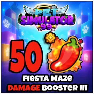 Fiesta Maze Damage Booster III - Pet Simulator 99