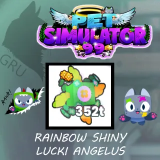 Rainbow shiny lucki angelus