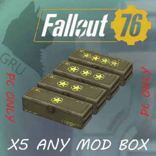 X5 any mod box of your choise (1-4 stars)