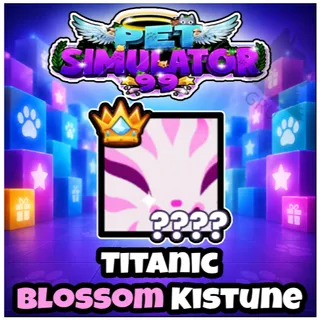 Titanic Blossom Kitsune - Pet Simulator 99