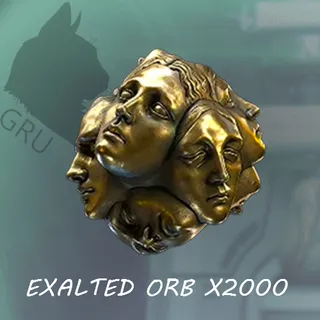 Exalted orb x2000