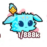 Pets go - blue fluffly 1/888k