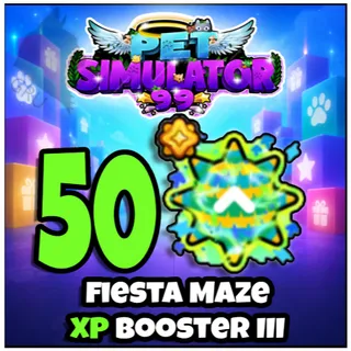 Fiesta Maze XP Booster III - Pet Simulator 99