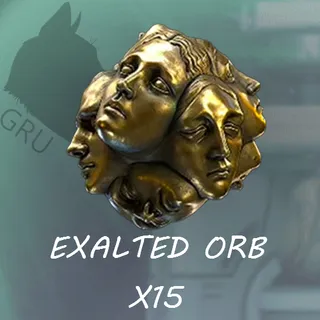 Exalted orb x15