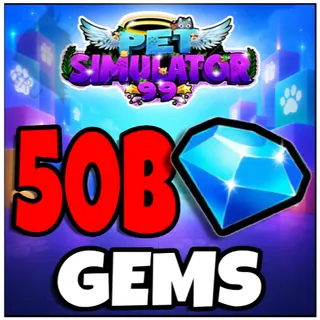 50B gems - Pet Simulator 99