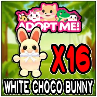 White Choco Bunny x16 - Adopt Me!