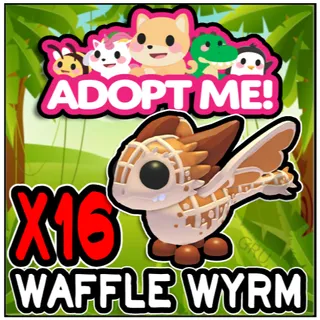 Waffle Wyrm X16 - Adopt Me!