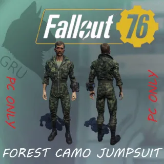 Forest Camo Jumpsuit