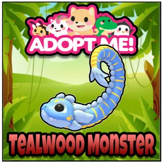 Tealwood Monster - Adopt Me!