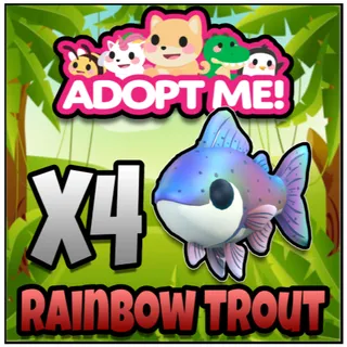 Rainbow Trout x4 - Adopt Me!