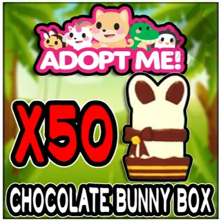 Chocolate Bunny Box x50 - Adopt Me!