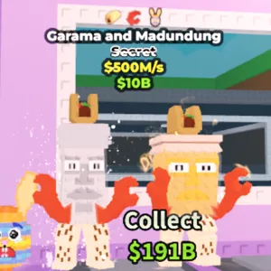 garama and madundung 500m/s