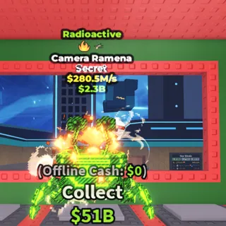 camera ramena radioactive 