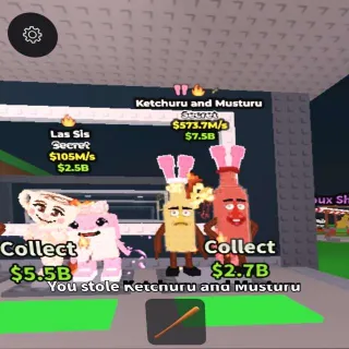 Ketchuru And musturu 573m/s La Sis 105m/s