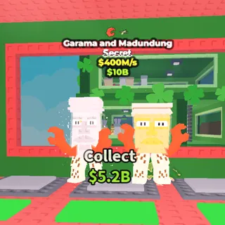 garama and madundung 400m/s
