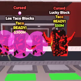 1 los taco blocks cursed 1 taco lucky block cursed