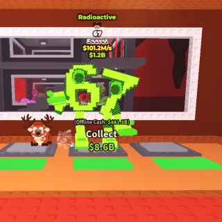 67 radioactive 101m/s