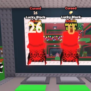 2 admin lucky block cursed