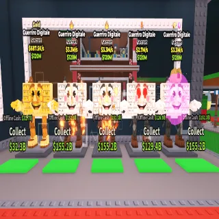 steal a brainrot bundle 5 guerriro 