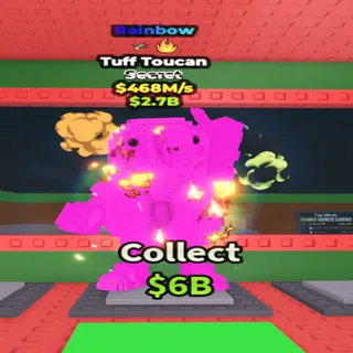 tuff toucan rainbow 468m/s no taco 