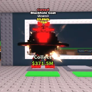 black hole goat cursed