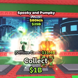 spooky and pumpky 80m/s