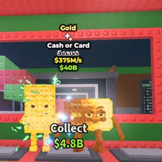 cash or card 375m/s rare trait 