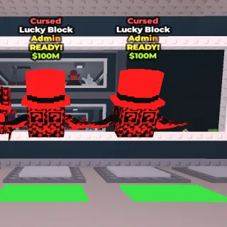 2 admin lucky block cursed