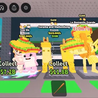 La Sis 262m/s Garama And Madungdung 412m/s La Romantic Grande 410m/s