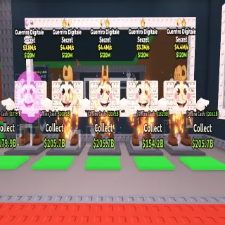 steal a brainrot bundle 5 guerriro 