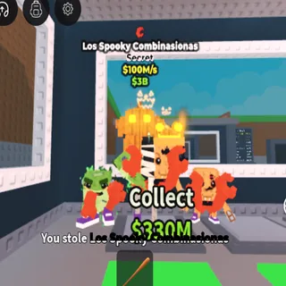 los spooky combinasionas 100m